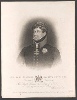 Porträt Georg IV., König von Großbritannien (1762-1830)