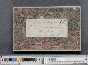 [Stammbuch Caroline Blankenburg]