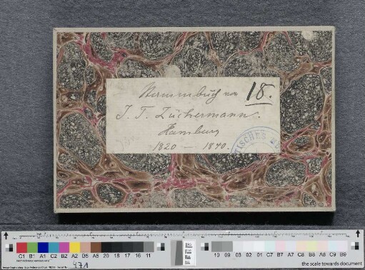[Stammbuch Caroline Blankenburg]