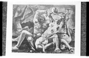 Kleinbildnegativ: Elefanten Press Galerie, "Picasso-Liebe", 1983