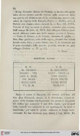 7: Iscrizione latine