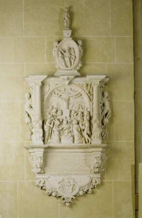 Epitaph des einjährig verstorbenen Conrad Ertmann aus Osnabrück (+1615)