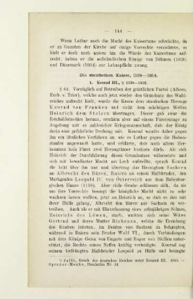 Die staufischen Kaiser, 1138-1254
