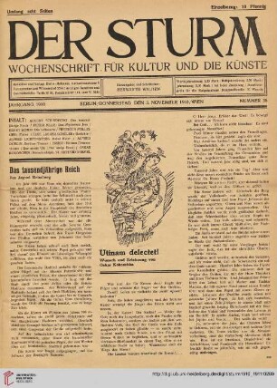 Das tausendjährige Reich