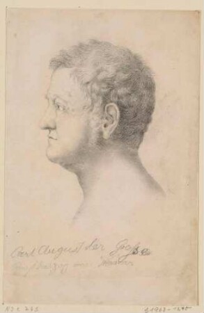 Bildnis Carl August, Großherzog von Weimar