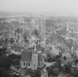 Innenstadt von Bautzen : Blickrichtung Nordosten