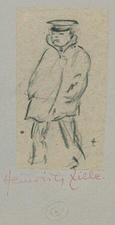 Mann mit Mütze