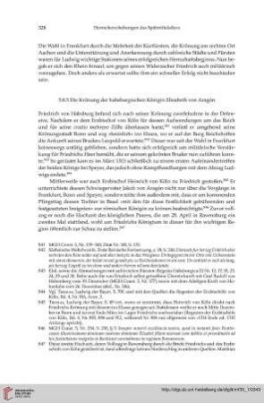 5.8.5 Die Krönung der habsburgischen Königin Elisabeth von Aragón