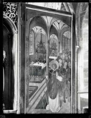 Veitskirche; linker Altar, rechter Flügel