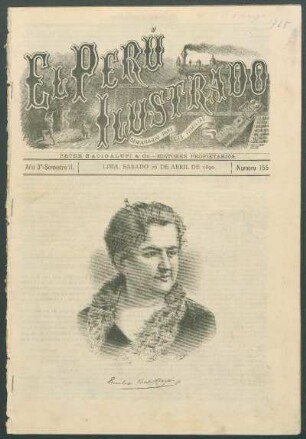 [Retrato de] Emilia Pardo Bazán