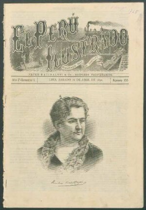 [Retrato de] Emilia Pardo Bazán