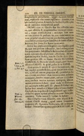 770-781, Primo cum in Christo duae sint distinctae ...