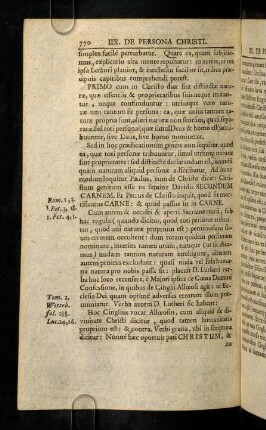 770-781, Primo cum in Christo duae sint distinctae ...