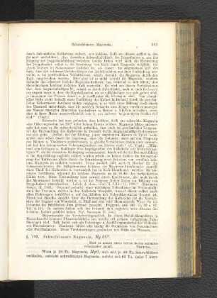 § 193. Schwefelsaure Magnesia.