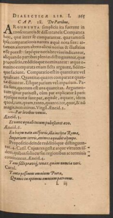 Cap. 18. De Paribus.