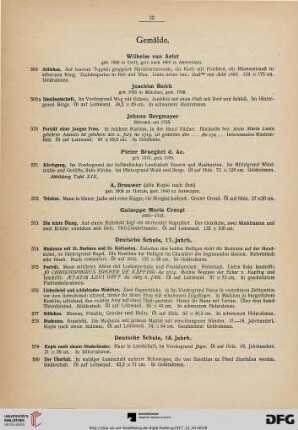 Gemälde, Graphische Arbeiten, Bücher (Nr. 569-637)