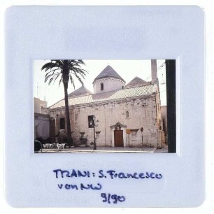Trani, S. Francesco : Nordflanke