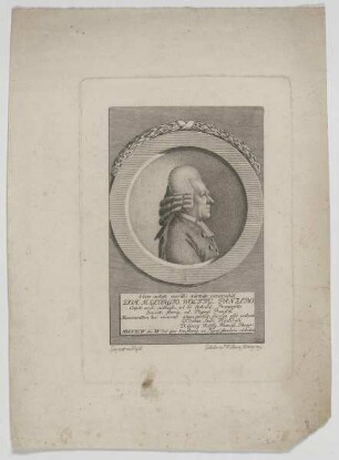 Bildnis des Georgio Wolffg. Panzero