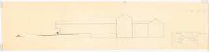 Gartenanlage Verbandsberufsschule, Grevenbroich: Berufsschulgebäude, Pausenhof Höhenplan 1:200