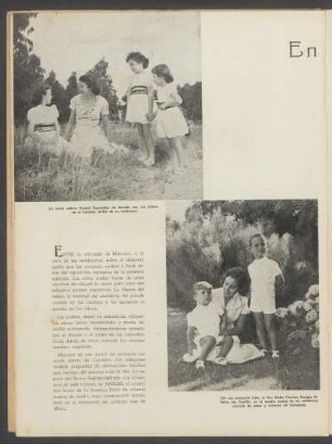 En los Jardines de Miramar