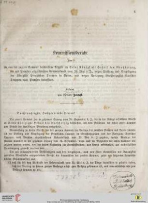 Durchlauchtigste, Hochgeehrteste Herren!