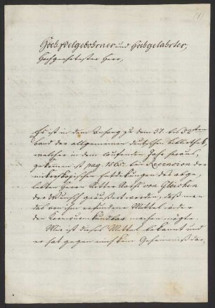 Brief an Friedrich Nicolai : 28.09.1785