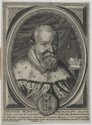Bildnis des Iohann Georgivs I., Kurfürst von Sachsen