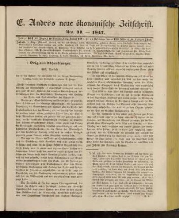 Nro. 37. - 1847