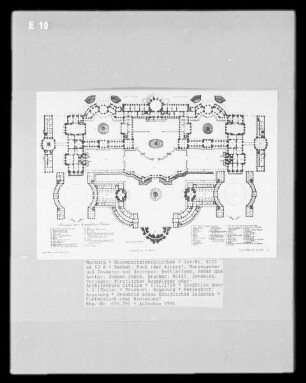 Fürstlicher Baumeister oder: Architectura Civilis — Grundriß eines Königlichen Palastes