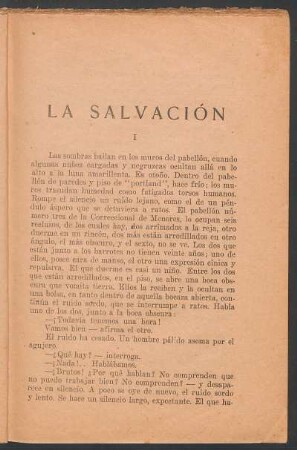 La salvación