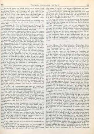 790-791 [Rezension] Walter, Nikolaus, Der jüdisch-hellenistische Thoraausleger Aristobulos