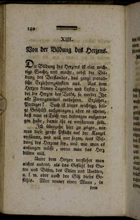 XIII. Von der Bildung des Herzens
