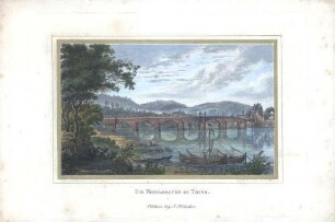 [Römerbrücke in Trier] : die Moselbrücke zu Trier