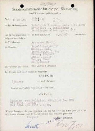 Lingner, Friedrich