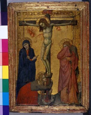 Christus am Kreuz mit Maria, Johannes und Magdalena, Folio 00056