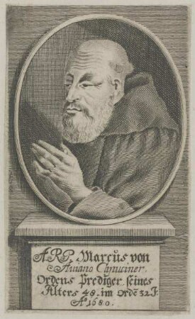 Bildnis des Marcus von Aviano