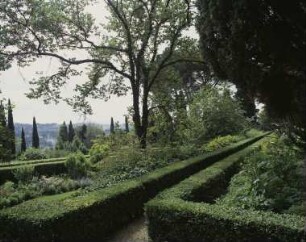 Garten der Villa Torre di Bellosguardo