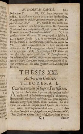 243-253, Thesis XXI