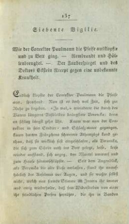 Siebente Vigilie