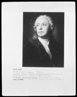 Des Künstlers Vater, Ismael Mengs