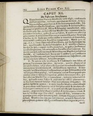 Caput XII. - Caput XVI.