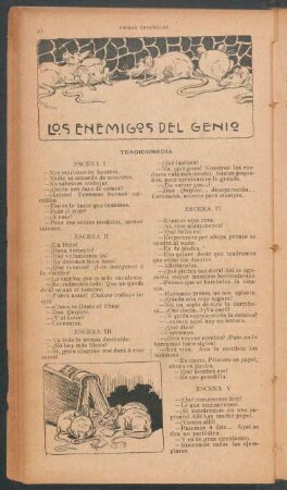 Los enemigos del genio - Tragicomedia