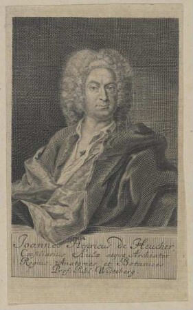 Bildnis des Joannes Henricus von Heucher