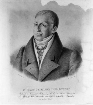 Georg Friedrich Carl Robert (1765-1833), 1793-1833 Professor der Rechte in Marburg