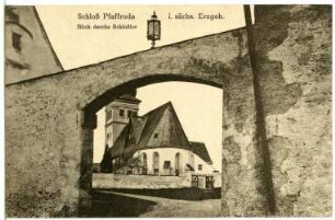 Pfaffroda. Schloss Pfaffroda