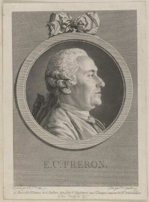 Bildnis des E. C. Freron
