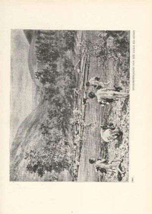 Reiseerinnerung von der Saale bei Kösen. 1865