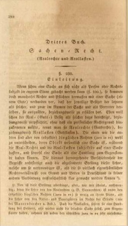 Drittes Buch. Sachen-Recht