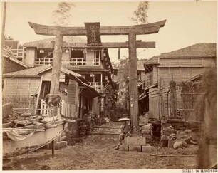 Straße in Enoshima