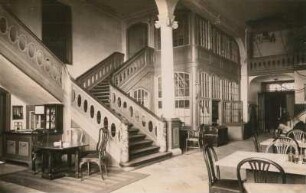 Lübeck, Schabbelhaus : Diele im Schabbelhaus, Mengstraße 36